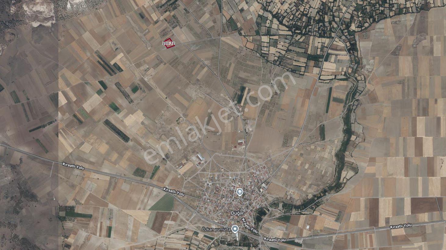 Burdur Düğer Köyün'de 8.880m2 Satılık Tarla — fotoğraf 2