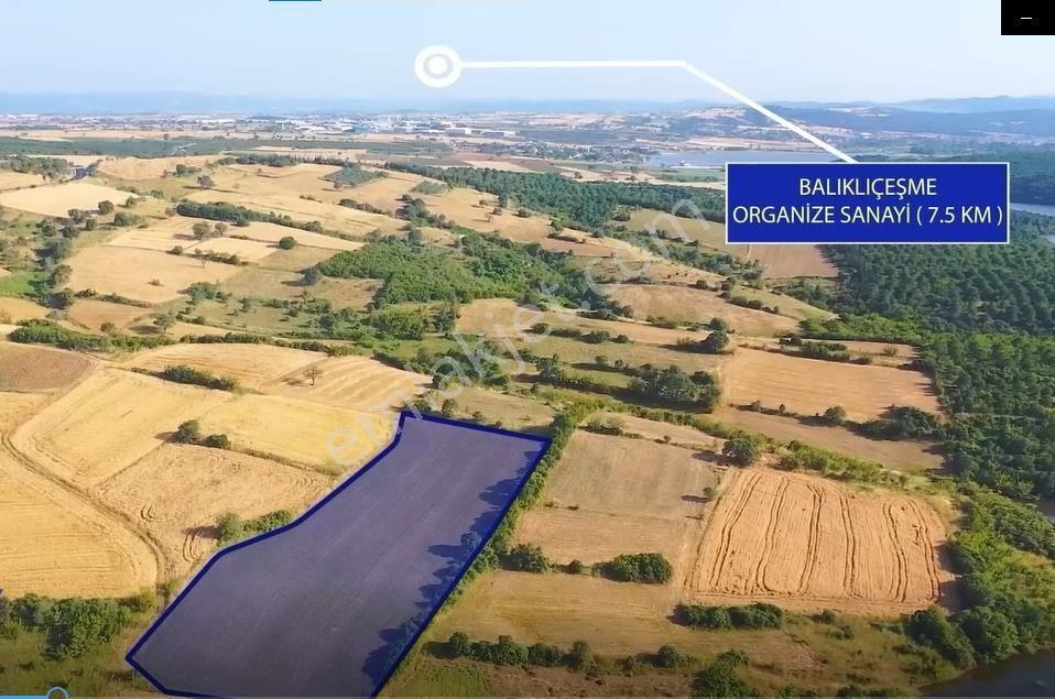 Çanakkale Biga Bekirli Köyü Gölet Manzaralı Yatırımlık Tarla — fotoğraf 9