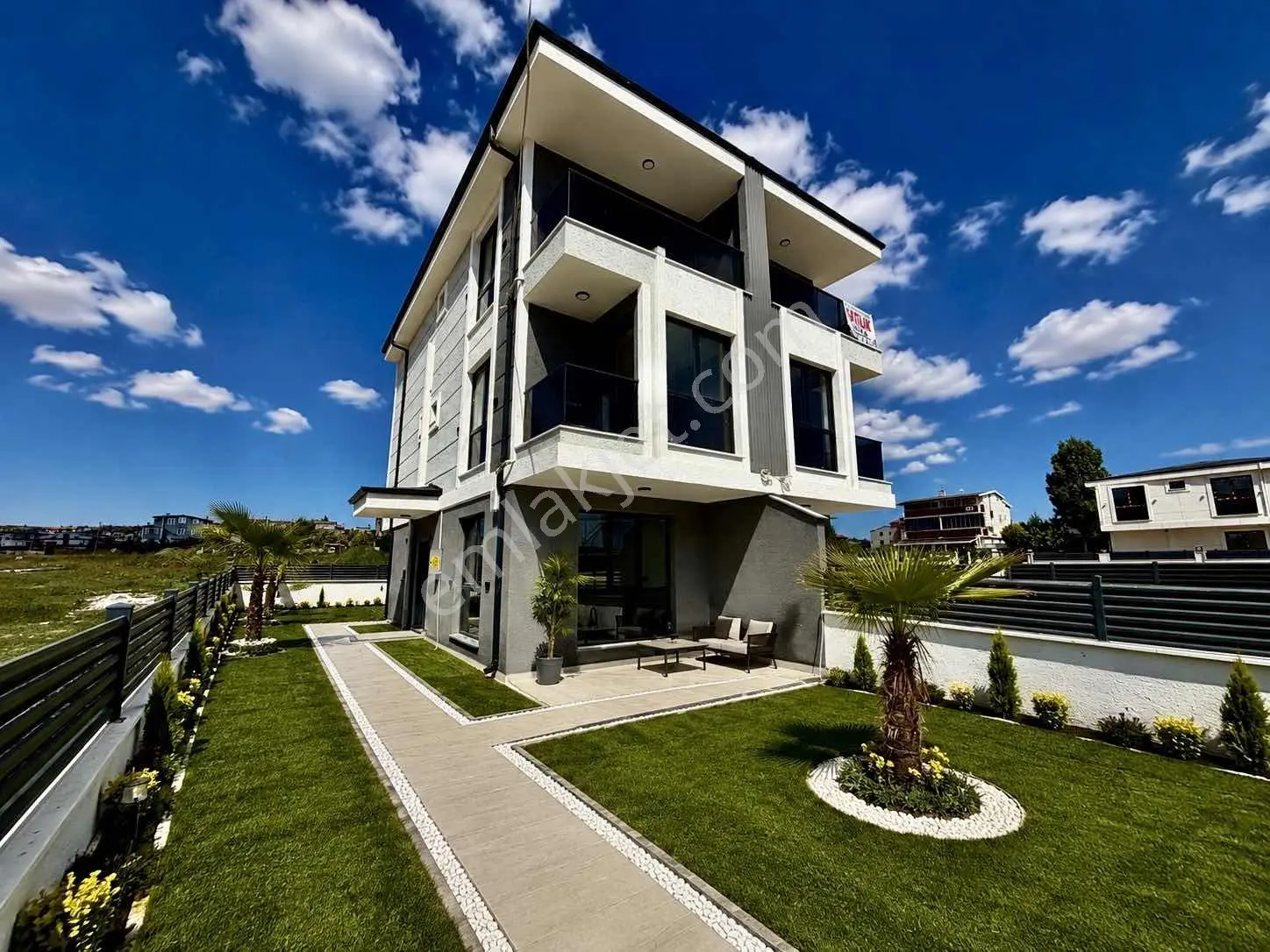 ▃▅▇Seta Grup▇▅▃Merkezde Deniz Manzr. Yerden Isıtmalı Lüks Villa