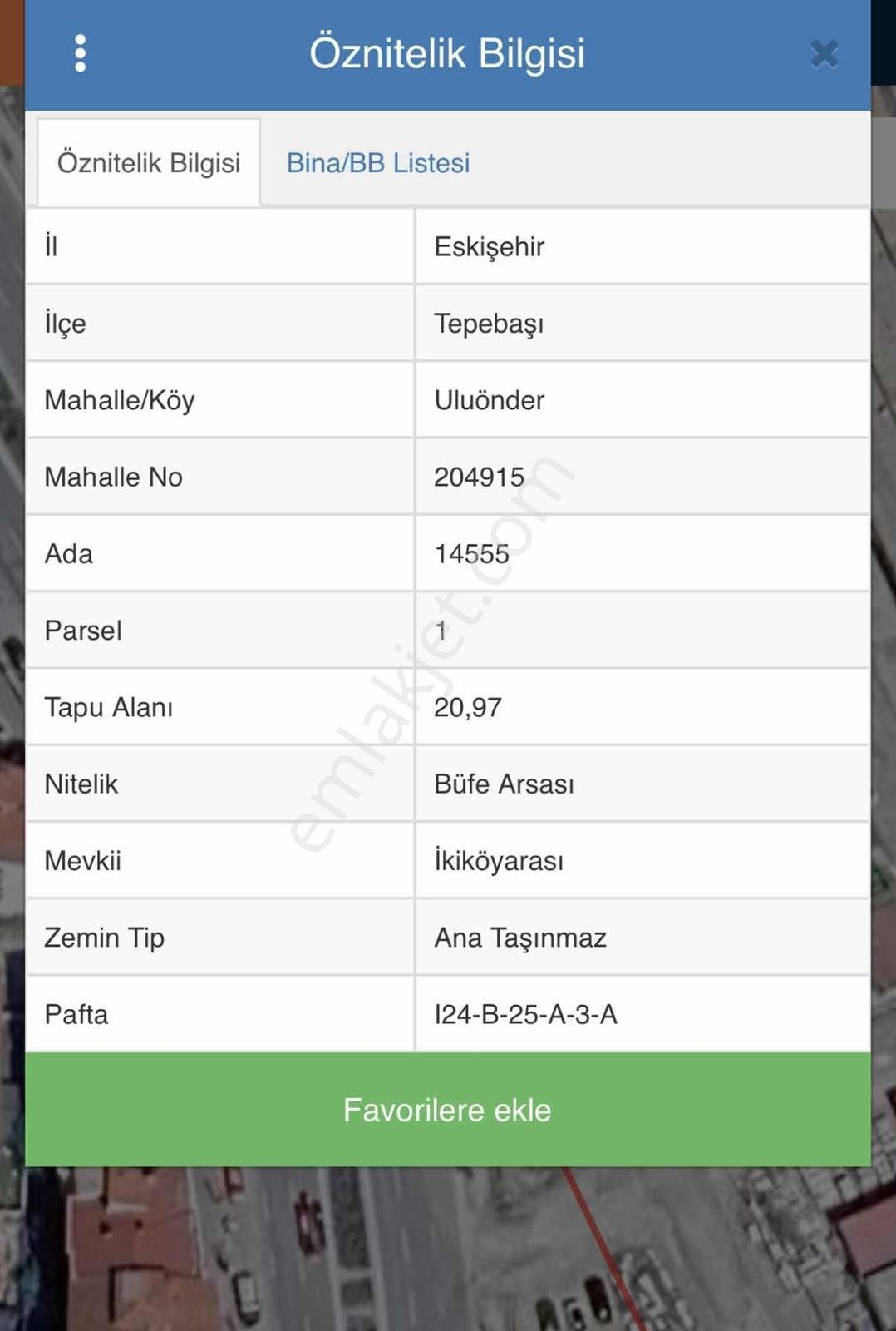 Ad-desticiler Yatırım Fırsatı 21 M2 Büfe İmarlı Arsa — fotoğraf 2