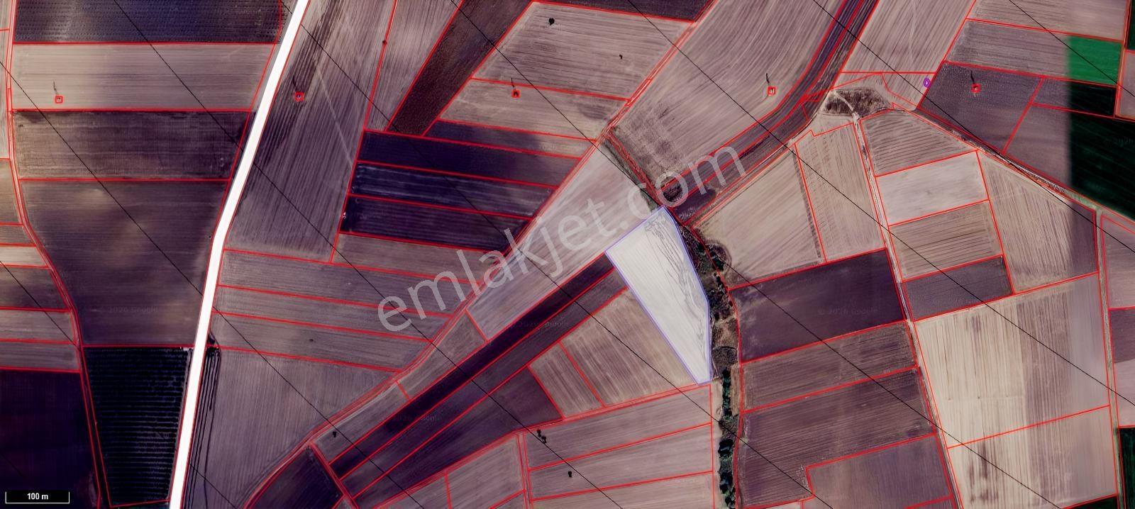 Külefli'de 21.460 M2 Yola Ve Köye Yakın Satılık Tarla — fotoğraf 4