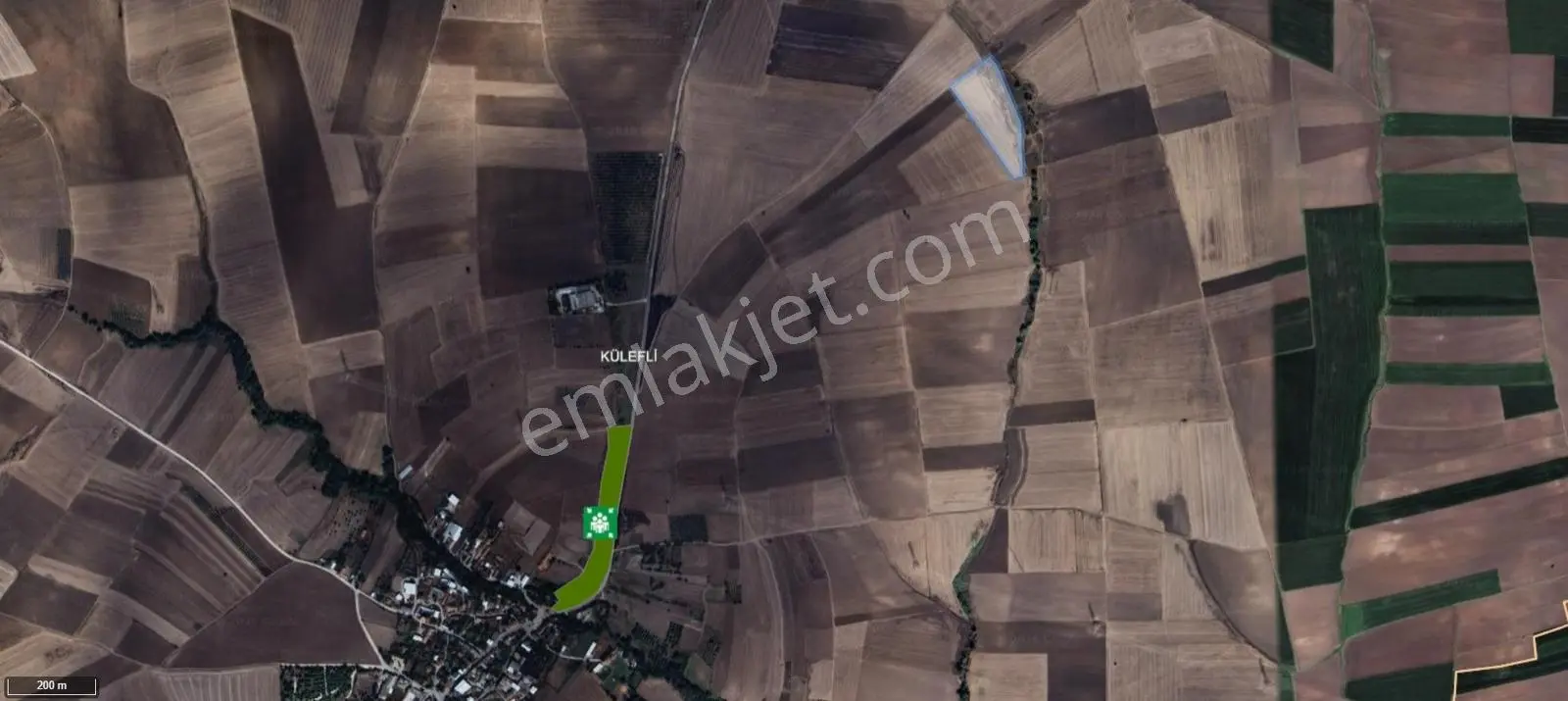 Külefli'de 21.460 M2 Yola Ve Köye Yakın Satılık Tarla — fotoğraf 6