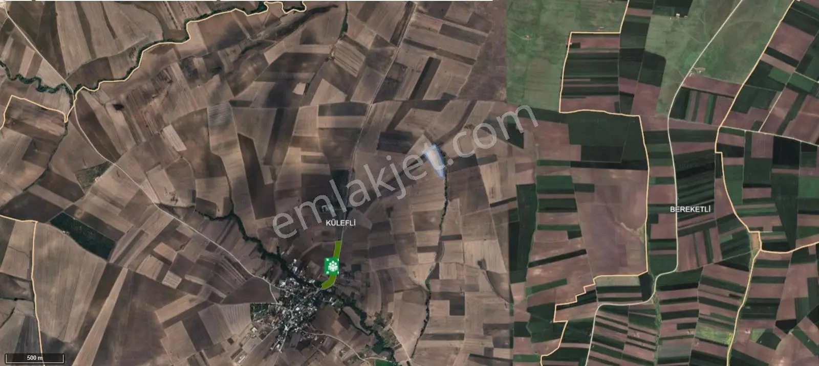 Külefli'de 21.460 M2 Yola Ve Köye Yakın Satılık Tarla — fotoğraf 8