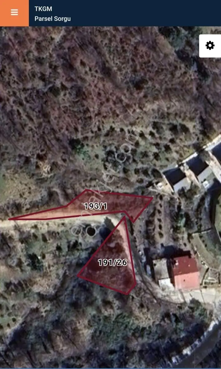 Alanya Üzümlüde Satılık 193 Ada 1 Parsel - 322.83 M² Tarla — fotoğraf 2