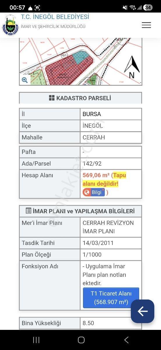 Cerrahın Girişinde Değerli Konumda Ticaret İmarlı Arsa Ve Tarla — fotoğraf 4