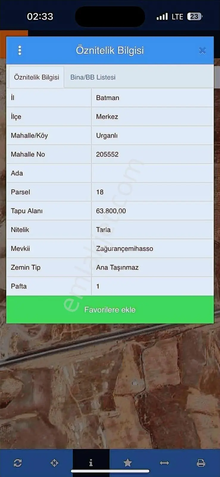 Emlak 72 Den Hasankeyfte Göl Manzaralı Satılık Fırsat Tarla