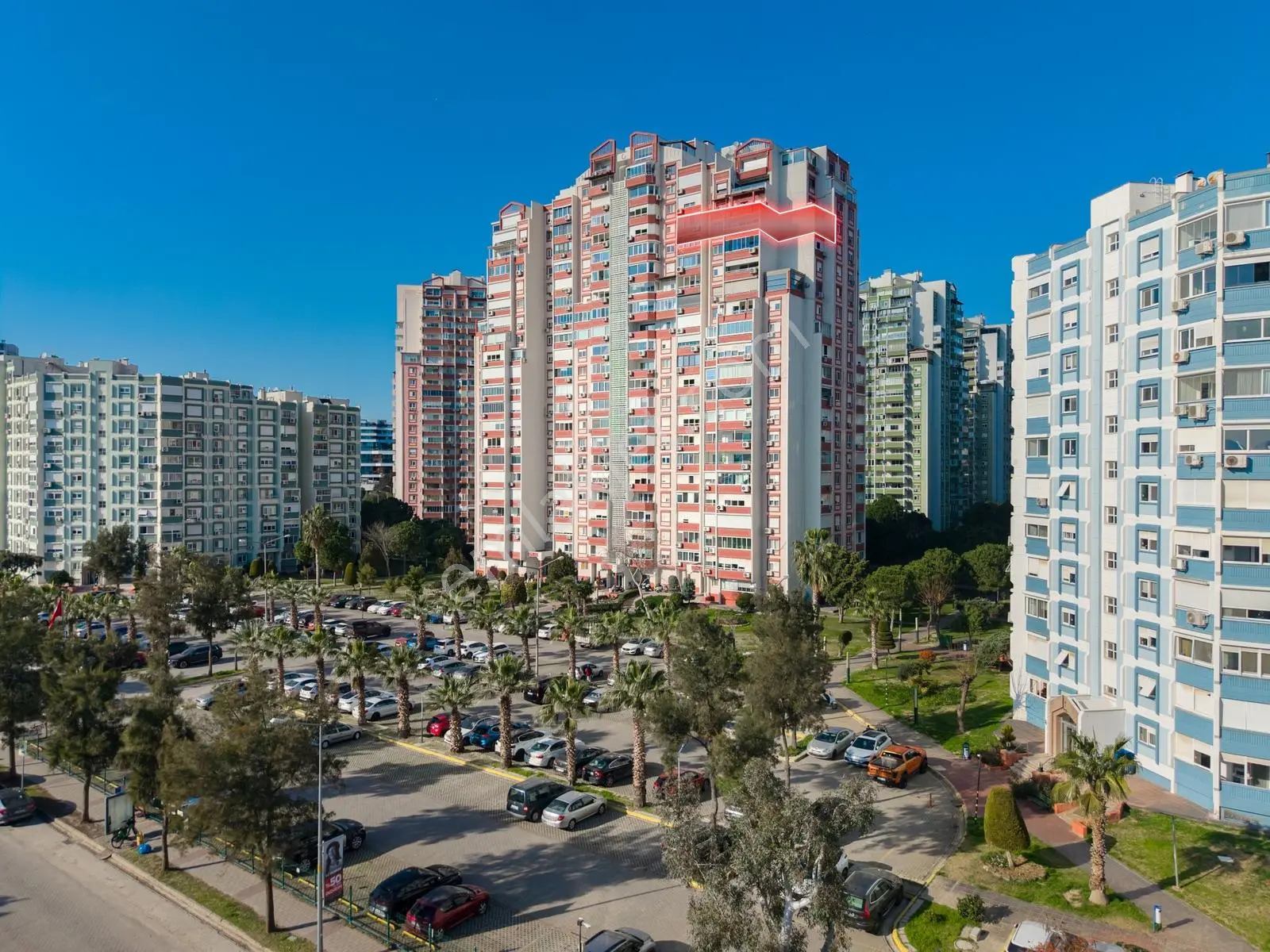 Mavişehir Kuğu Bloklarında Deniz Manzaralı 3+1 Satılık Daire Boş — fotoğraf 32