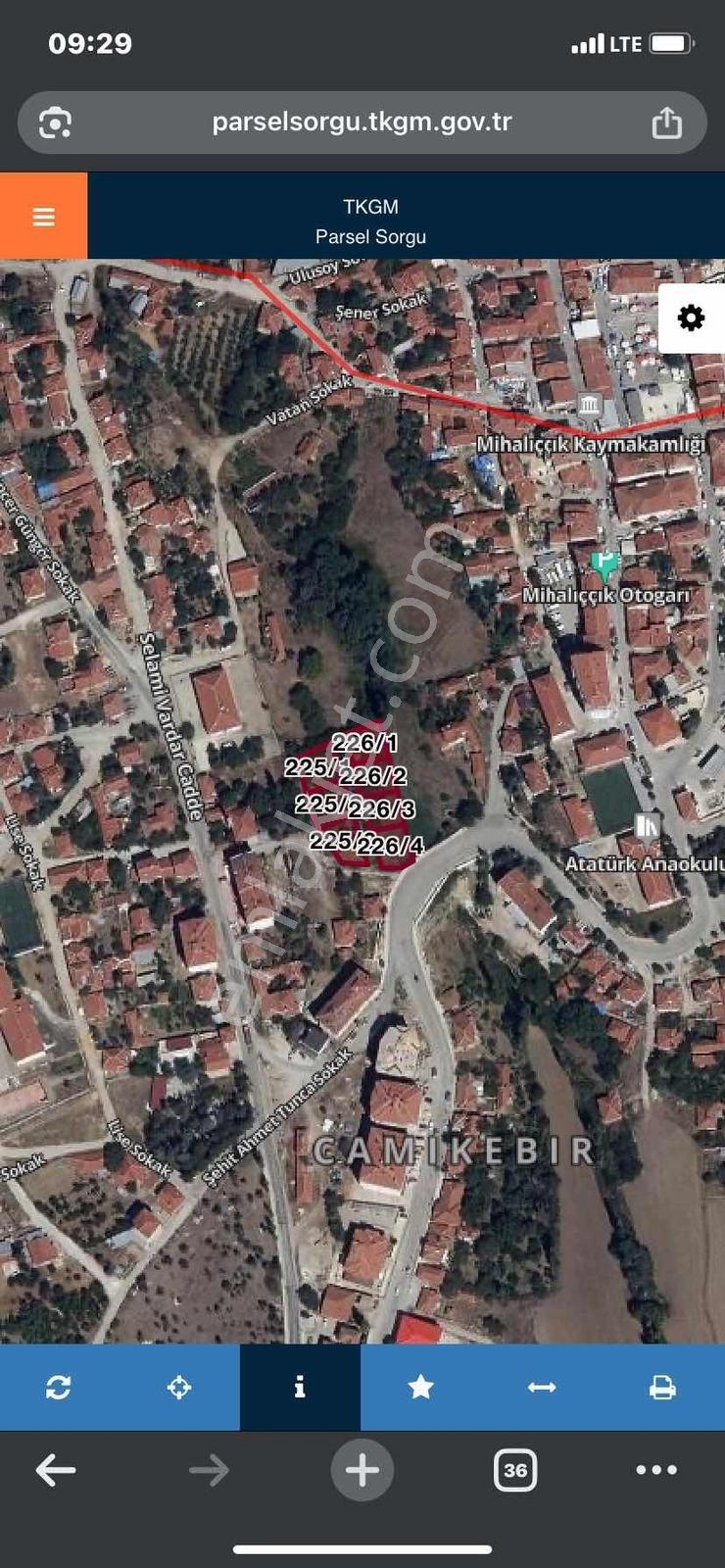 Mihalıçık Yunus Emre Cad. Üzeri 5 Kat Konut İmarlı Ticari Arsa — fotoğraf 3
