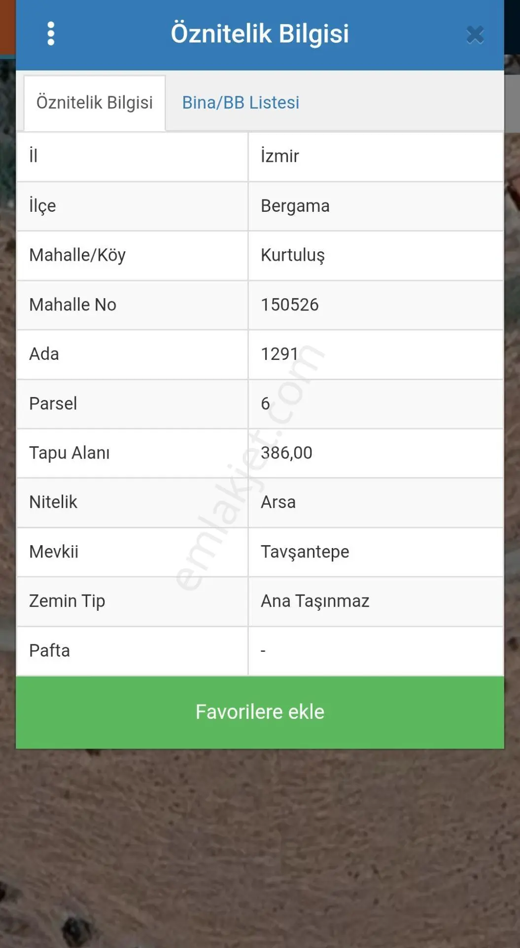 Bergama Satılık Arsa — fotoğraf 2