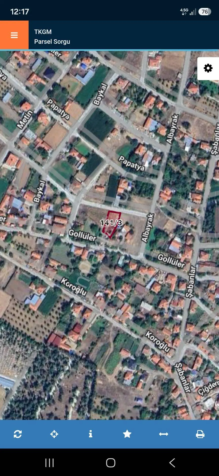 Çivril Gürpınar Mah. 707 M2 Köy İçinde Satılık Arsa