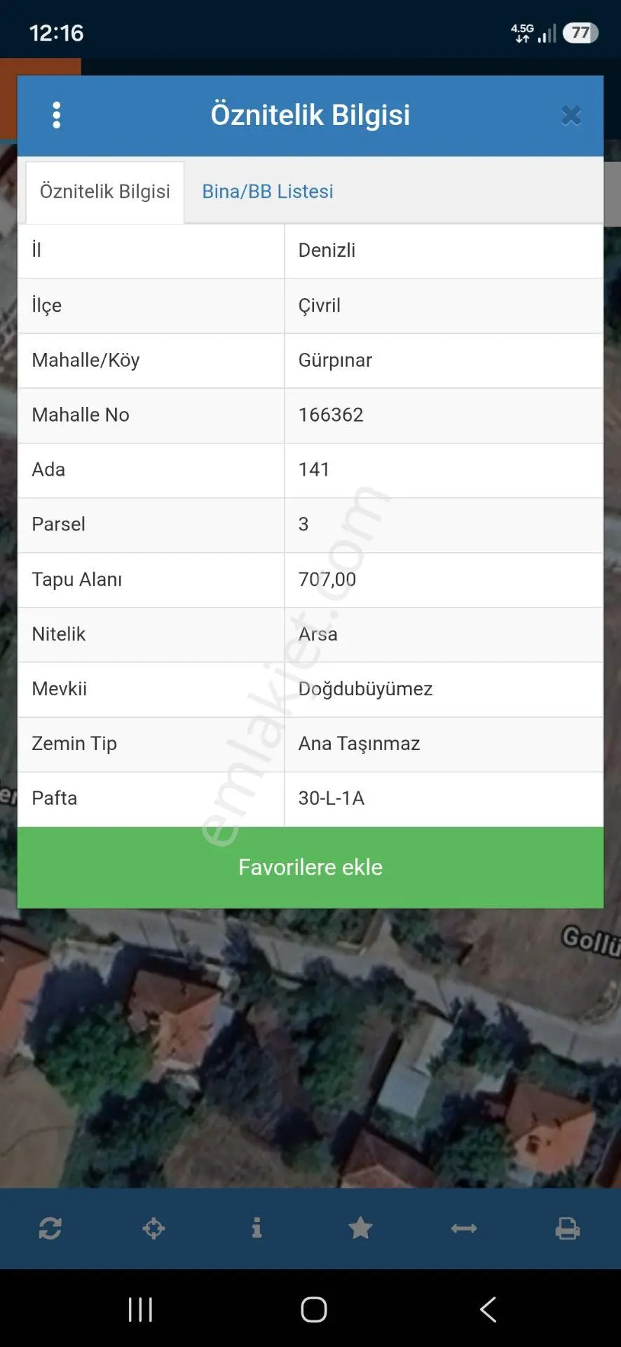 Çivril Gürpınar Mah. 707 M2 Köy İçinde Satılık Arsa — fotoğraf 4