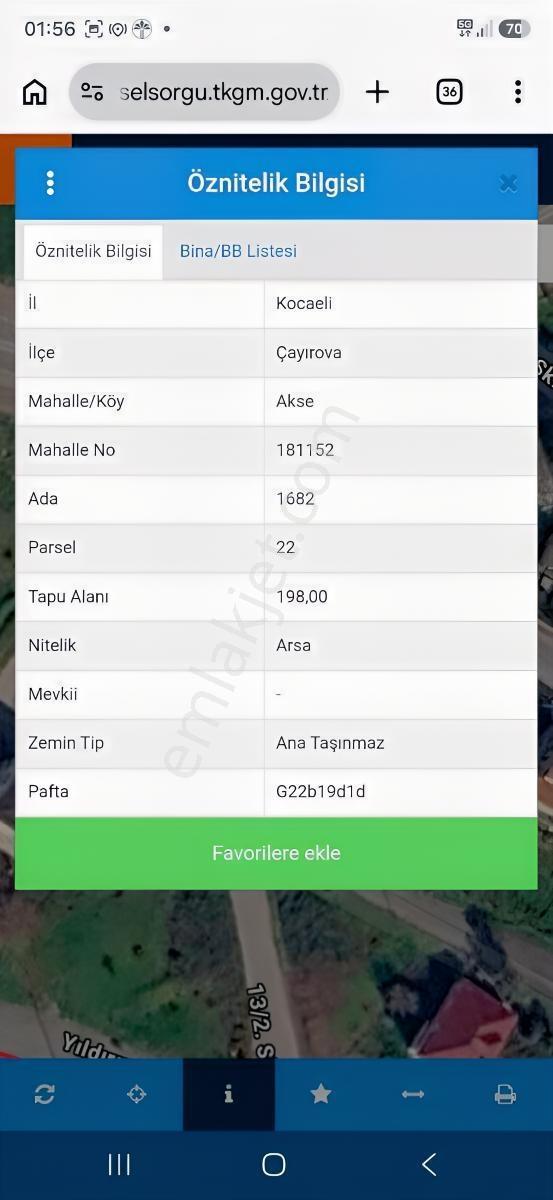 Çayırova Akse'de Yana Yana 2 Parsel Toplam 369 M² 3 Kat Konut — fotoğraf 3