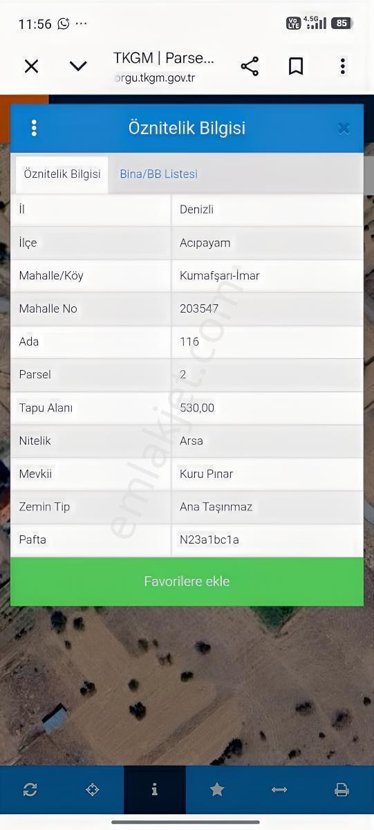 Kumafşarı Nda Fırsat Arsalar — fotoğraf 2
