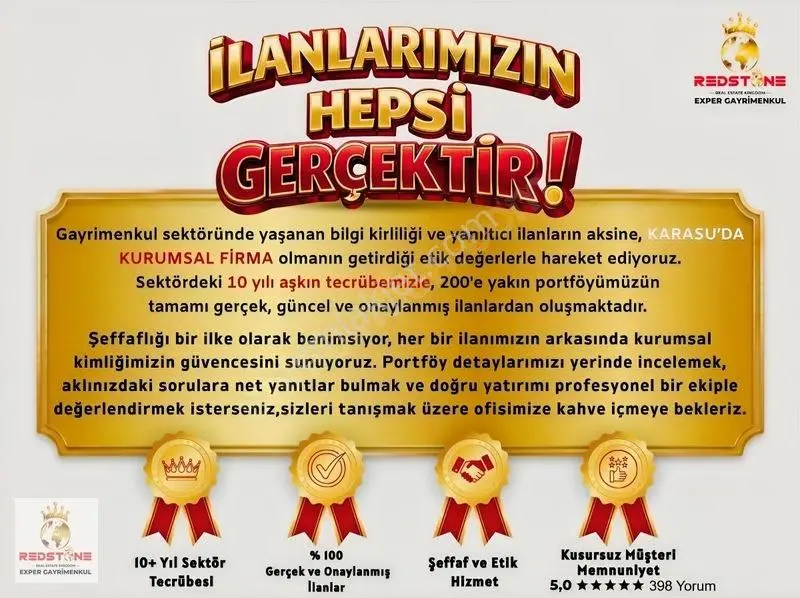 Karasu'da Müstakil Girişli, Eşyalı, Kombi+cambalkonlu 1+1 Daire — fotoğraf 2