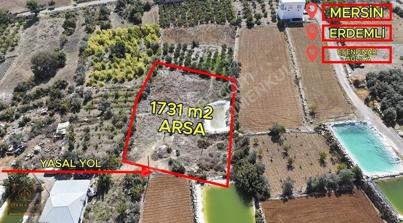 Mersin Erdemli Esenpınar Ağlıca Da 1731m2 Satılık Tarla — fotoğraf 10