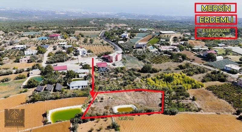 Mersin Erdemli Esenpınar Ağlıca Da 1731m2 Satılık Tarla — fotoğraf 11
