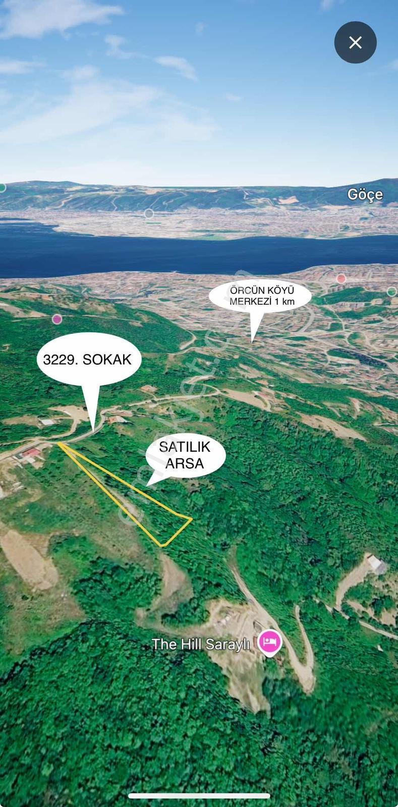 Saraylıda Deniz Manzaralı 2613 M2 Müstakil Parsel — fotoğraf 26