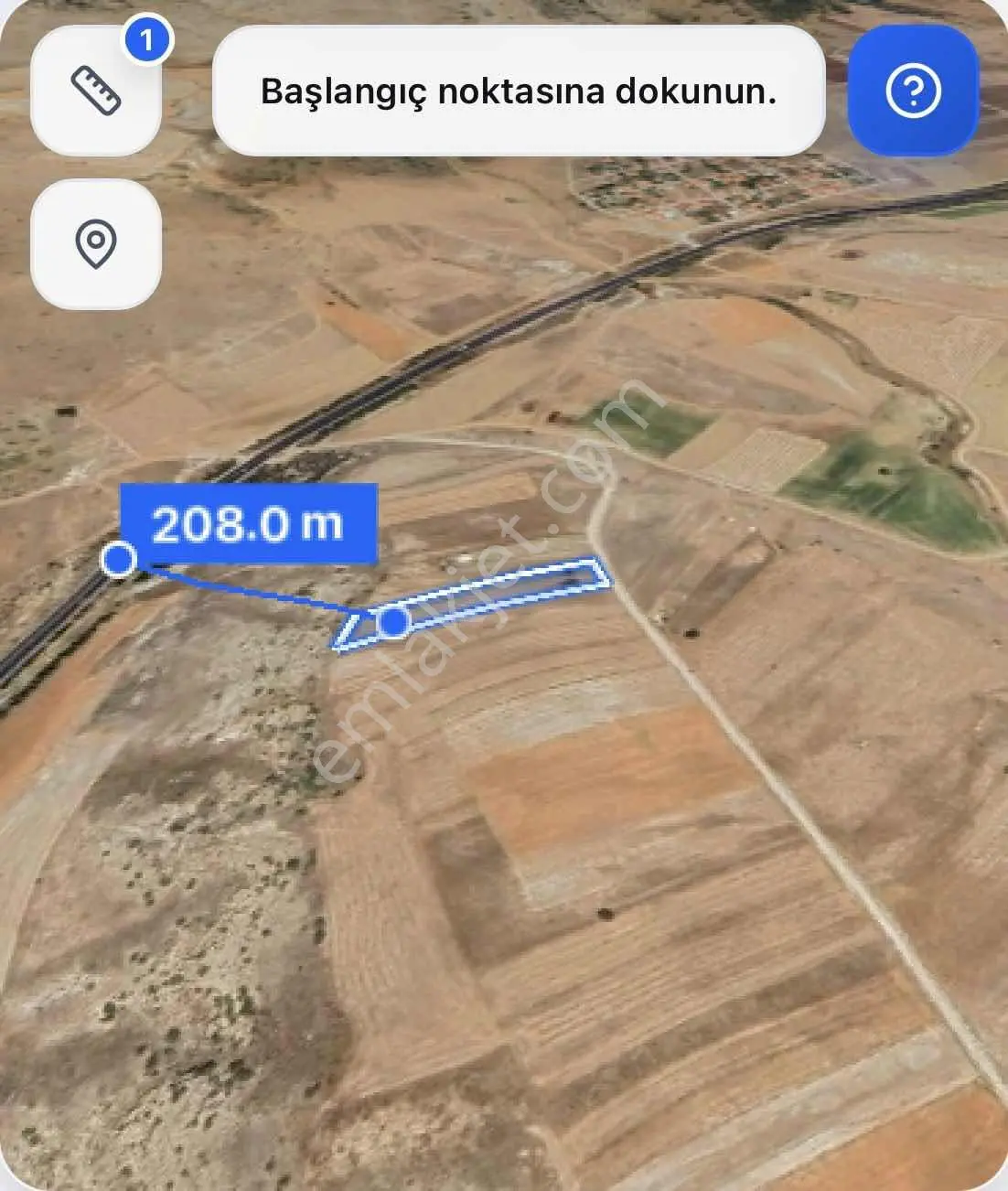 **seyitgazi Sarayörende Yola Cepheli Yatırımlık Tarla** — fotoğraf 4