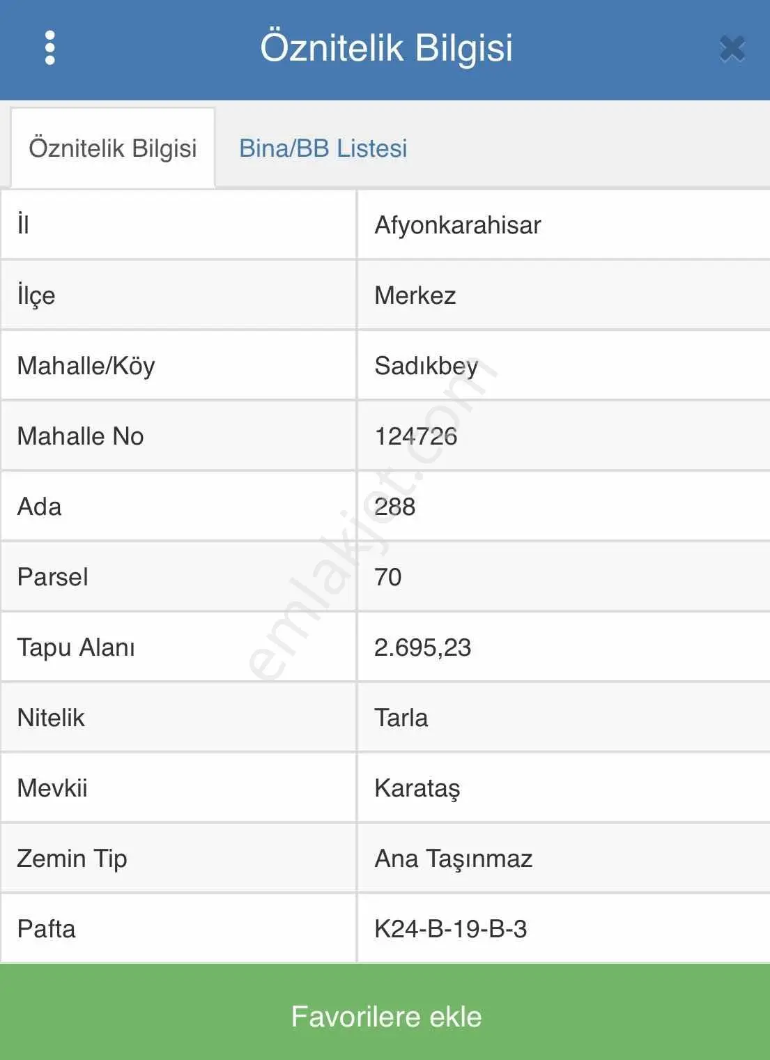 Sadıkbeyde Yola Cepheli 2.695 M² Geniş Arsa