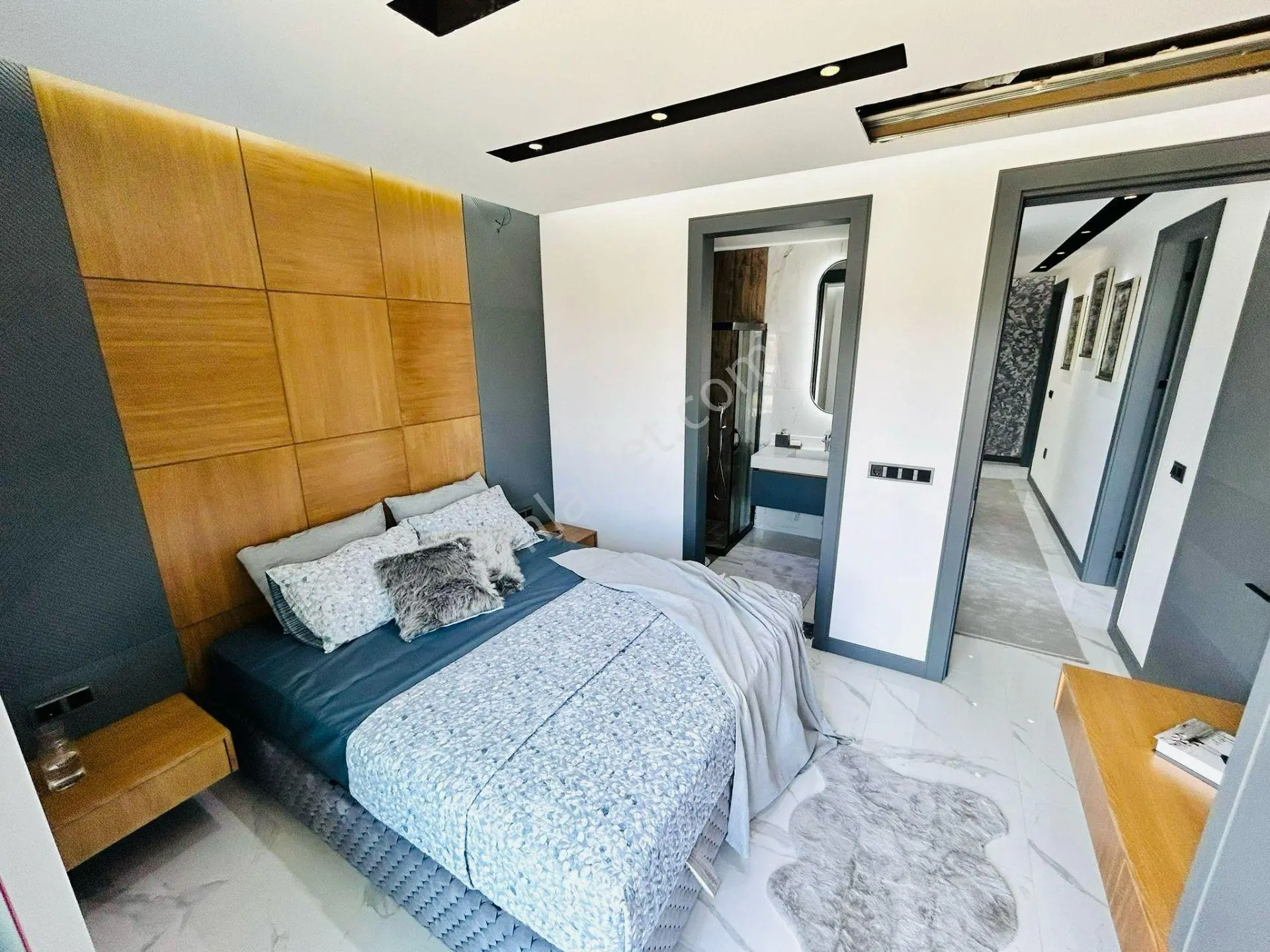 Kuşadası Soğucakta Tam Müstakil 4+2 Deniz Manzaralı Satılık Villa — fotoğraf 13