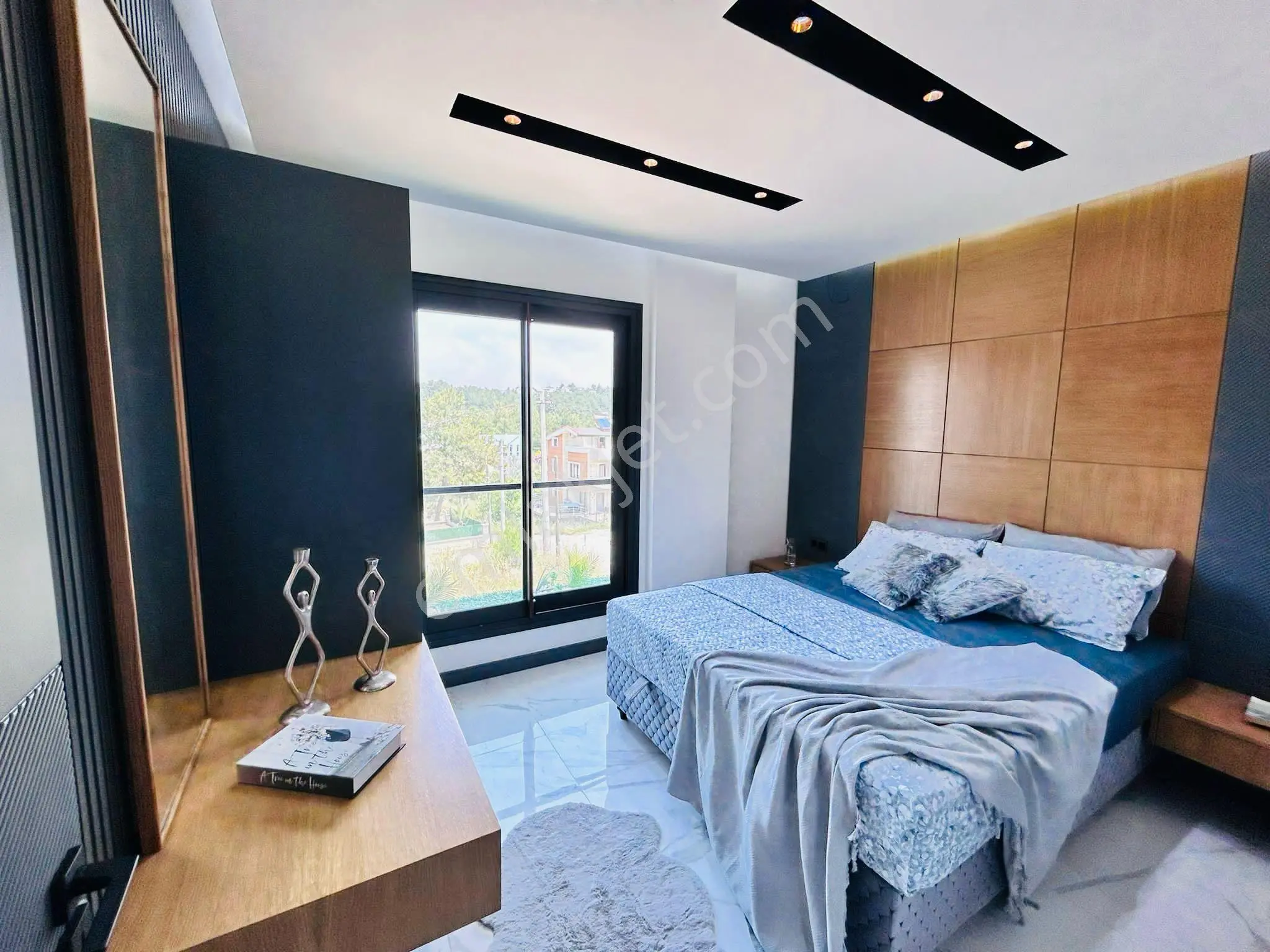 Kuşadası Soğucakta Tam Müstakil 4+2 Deniz Manzaralı Satılık Villa — fotoğraf 14
