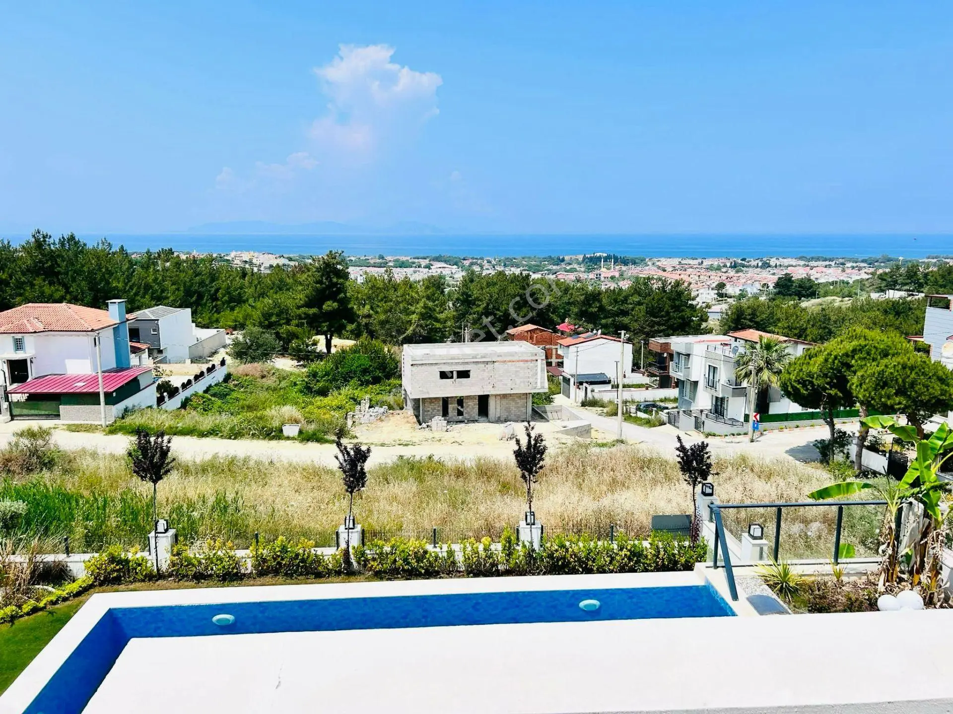 Kuşadası Soğucakta Tam Müstakil 4+2 Deniz Manzaralı Satılık Villa — fotoğraf 16
