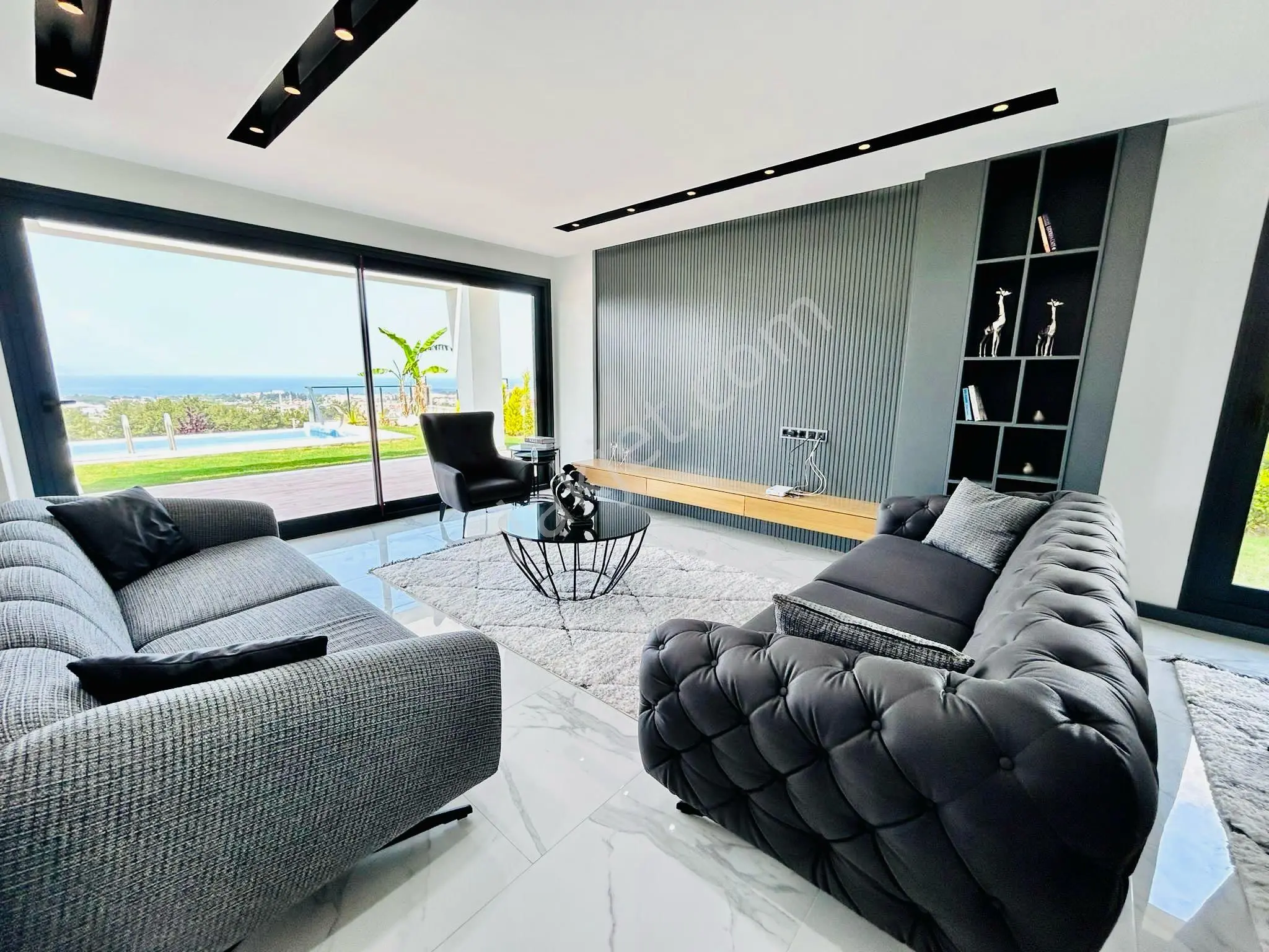Kuşadası Soğucakta Tam Müstakil 4+2 Deniz Manzaralı Satılık Villa — fotoğraf 19