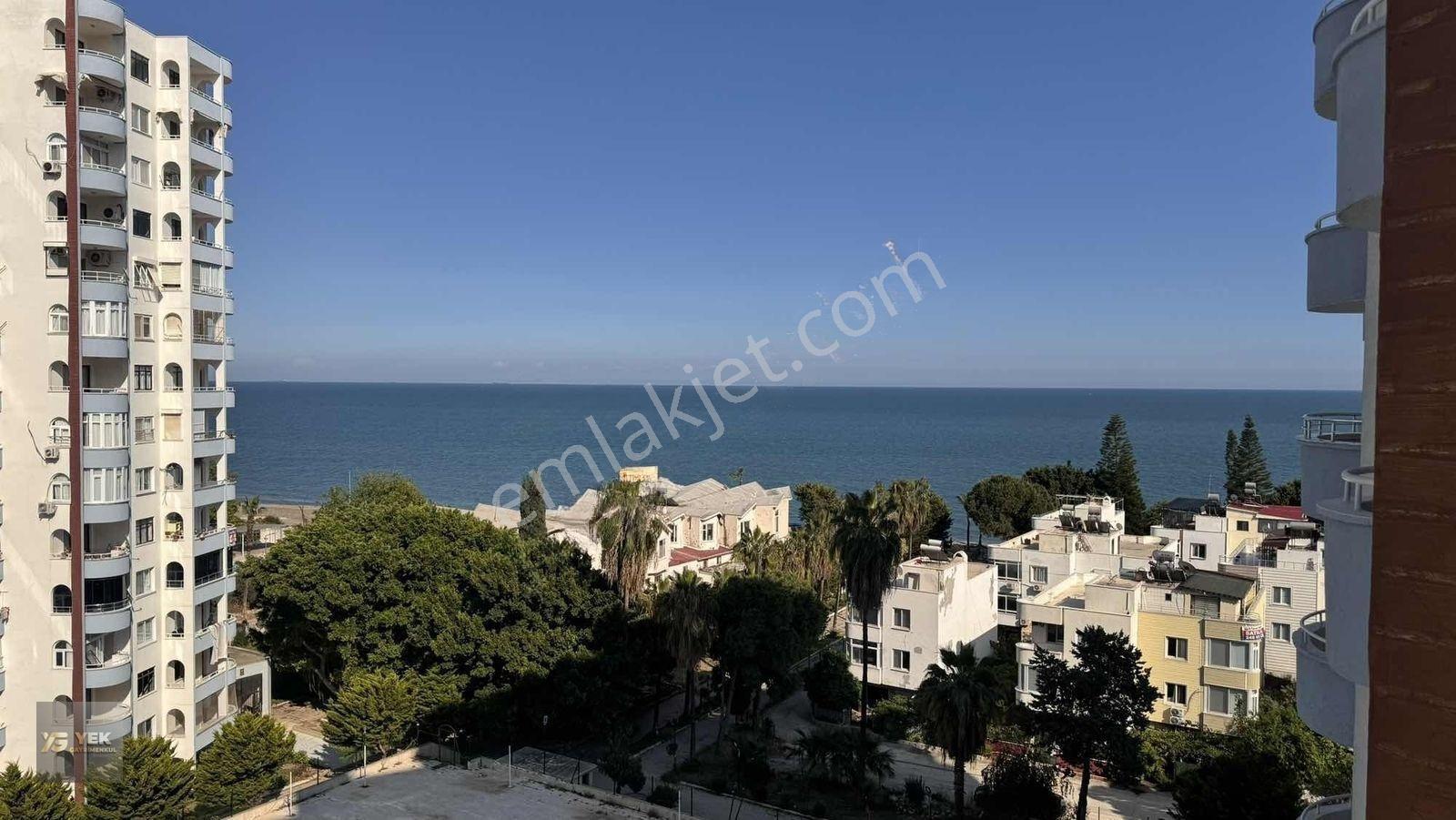 Mersin Tecede Denize Sıfır Full Deniz Manzaralı 2+1 Daire