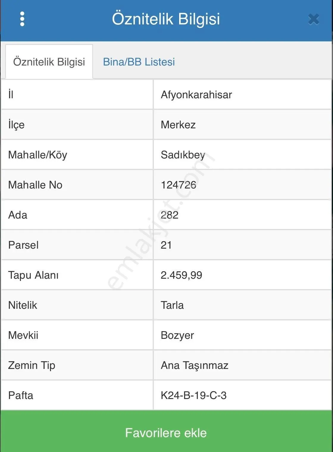 Afyon-kütahya Yoluna 100 Mt Mesafede Satılık Arsa