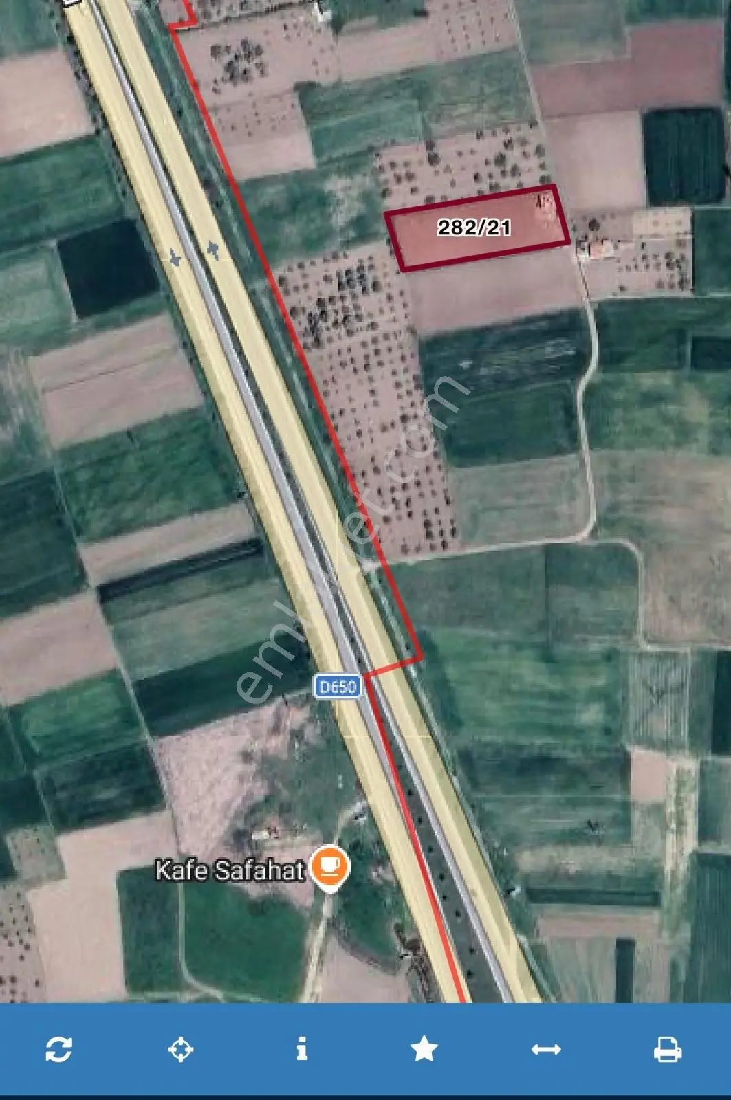 Afyon-kütahya Yoluna 100 Mt Mesafede Satılık Arsa — fotoğraf 2