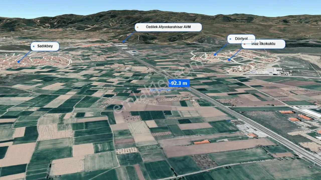 Afyon-kütahya Yoluna 100 Mt Mesafede Satılık Arsa — fotoğraf 5