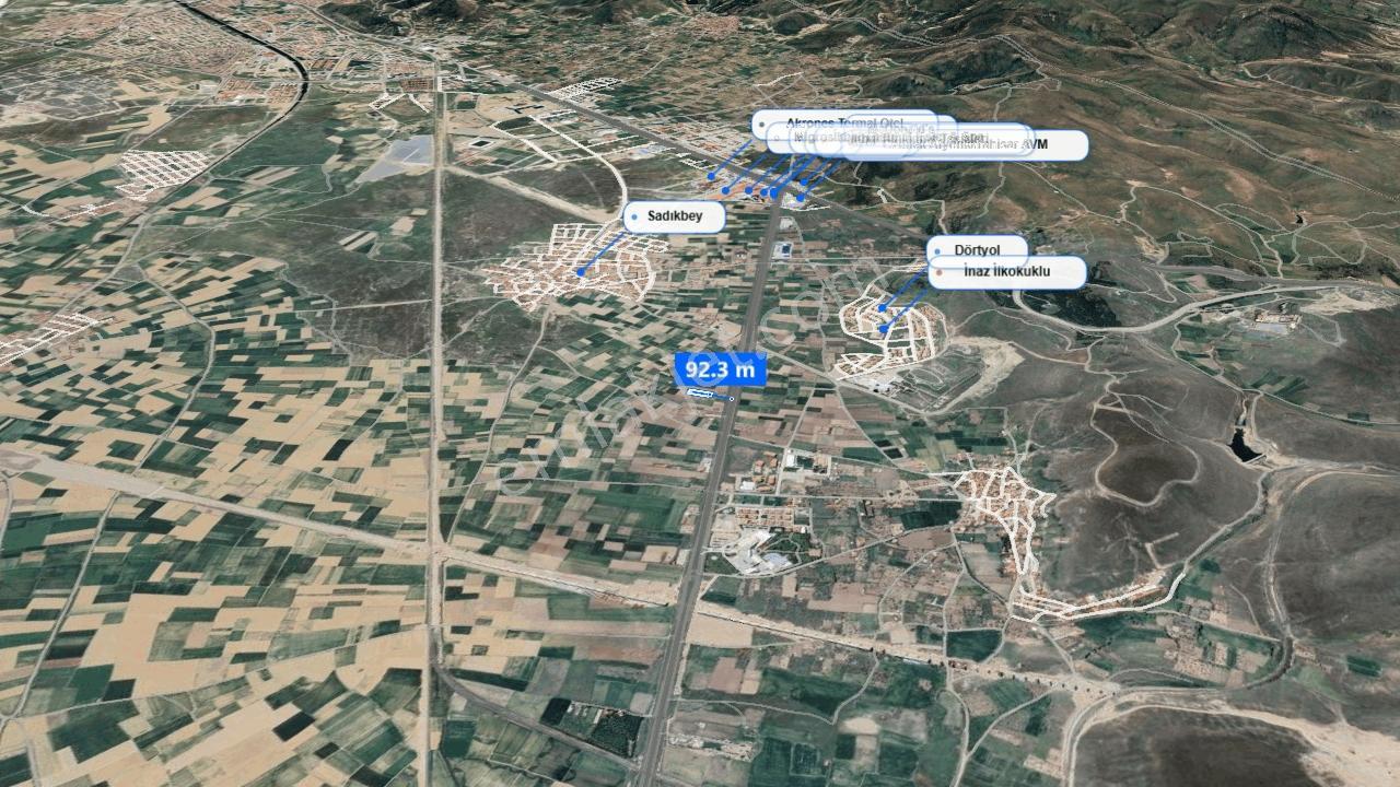 Afyon-kütahya Yoluna 100 Mt Mesafede Satılık Arsa — fotoğraf 6