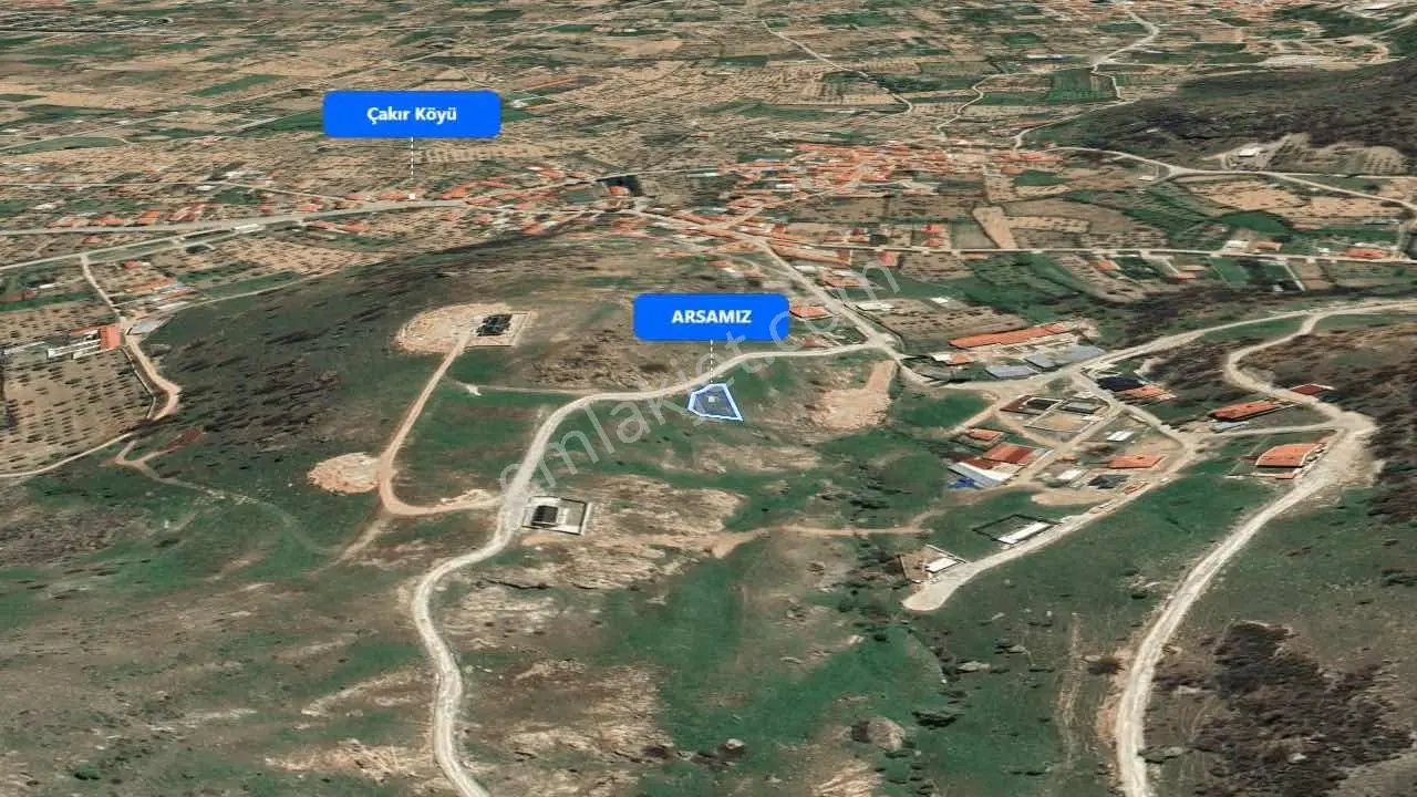 Afyon Çakırköy'de Temiz Tapulu Yatırımlık Satılık Arsa