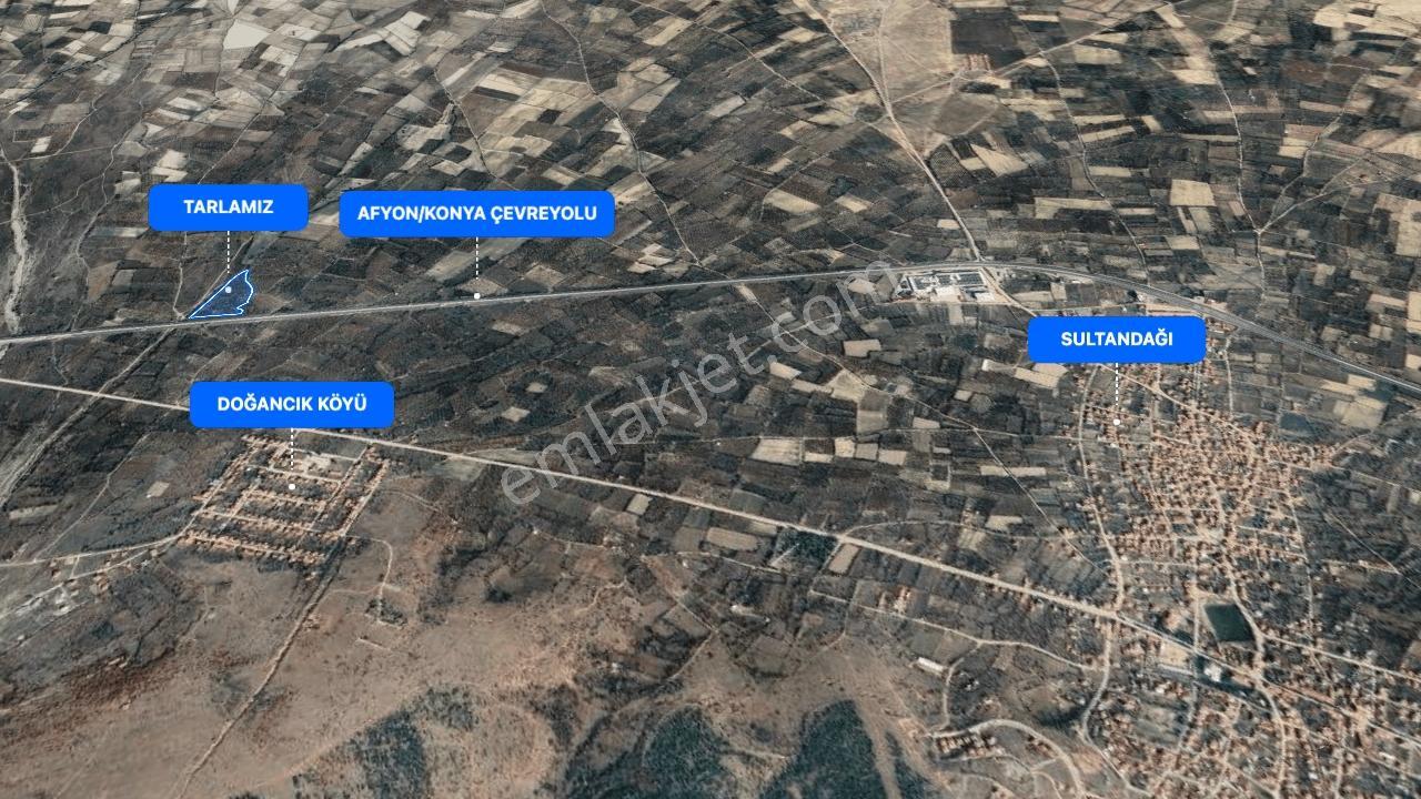 Sultandağı'nda Çevre Yoluna Sıfır, Çok Verimli Satılık Tarla — fotoğraf 2
