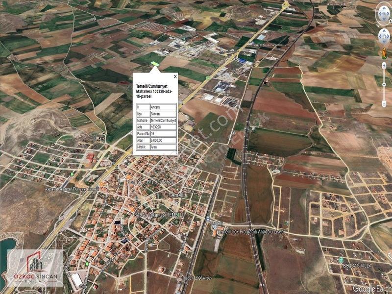Temelli Cumhuriyet'te 344m2 Sanayi Depolama Alanı Arsası — fotoğraf 8