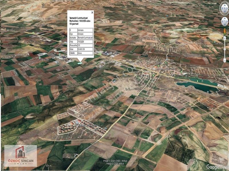 Temelli Cumhuriyet'te 344m2 Sanayi Depolama Alanı Arsası — fotoğraf 9