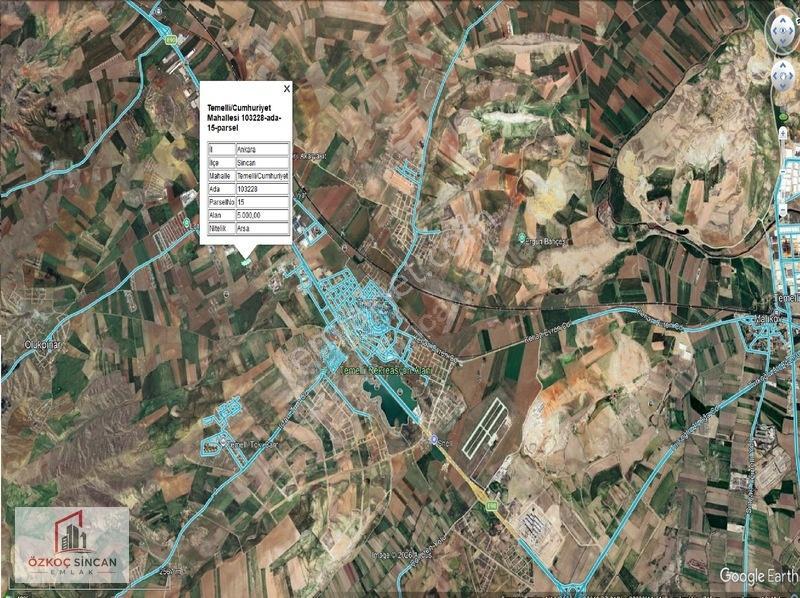 Temelli Cumhuriyet'te 344m2 Sanayi Depolama Alanı Arsası — fotoğraf 10