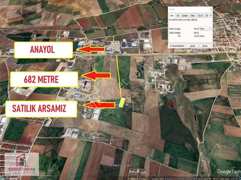 Temelli Cumhuriyet'te 344m2 Sanayi Depolama Alanı Arsası — fotoğraf 12