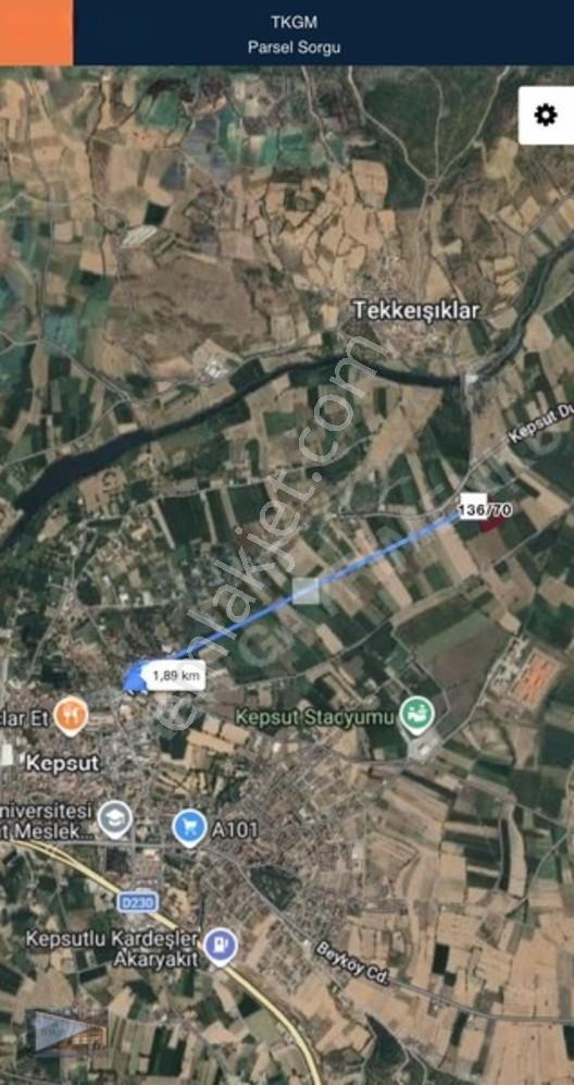 Baker'den Kepsutda 15.997 M2 Tarla Hem Yatırım Hem Kira Getirisi — fotoğraf 2