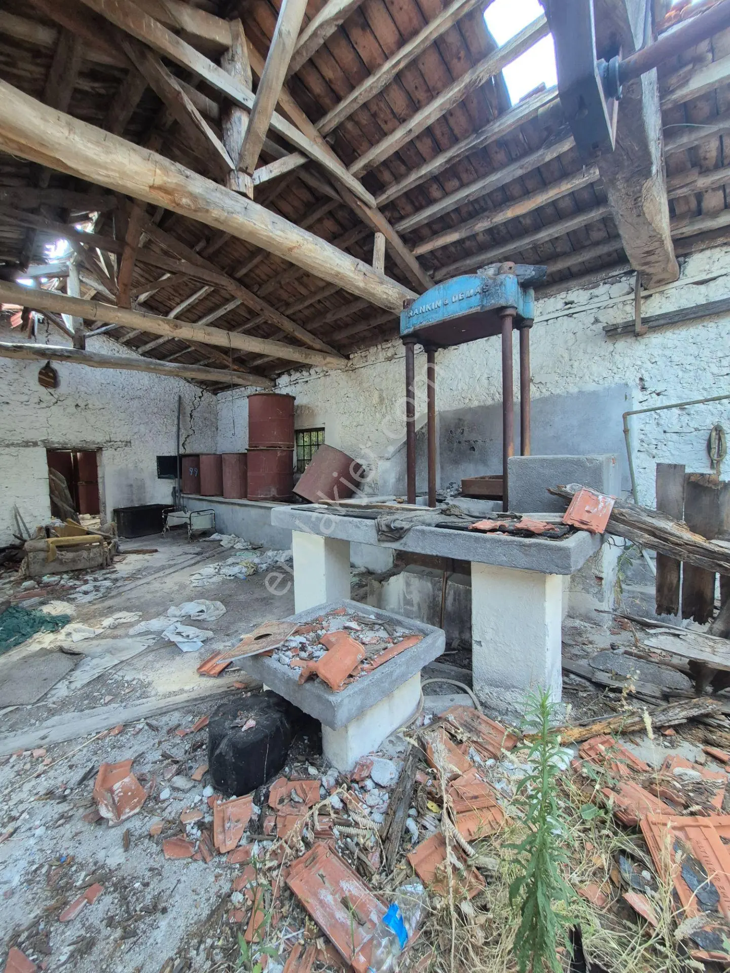 Asos Kozluda 6.016 M2 Eski Zeytinyağı Fabrikası — fotoğraf 28