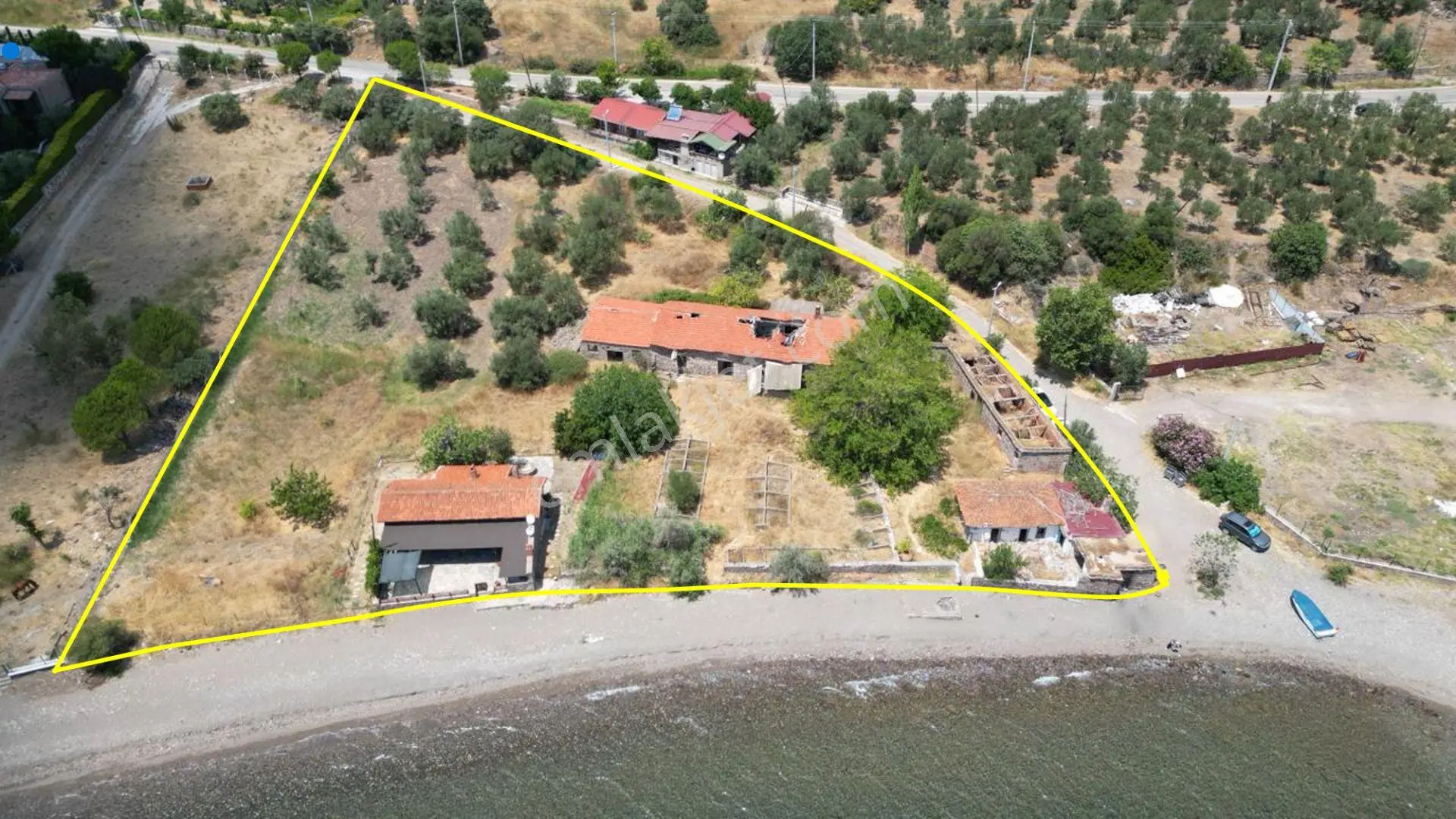 Asos Kozluda 6.016 M2 Eski Zeytinyağı Fabrikası — fotoğraf 35