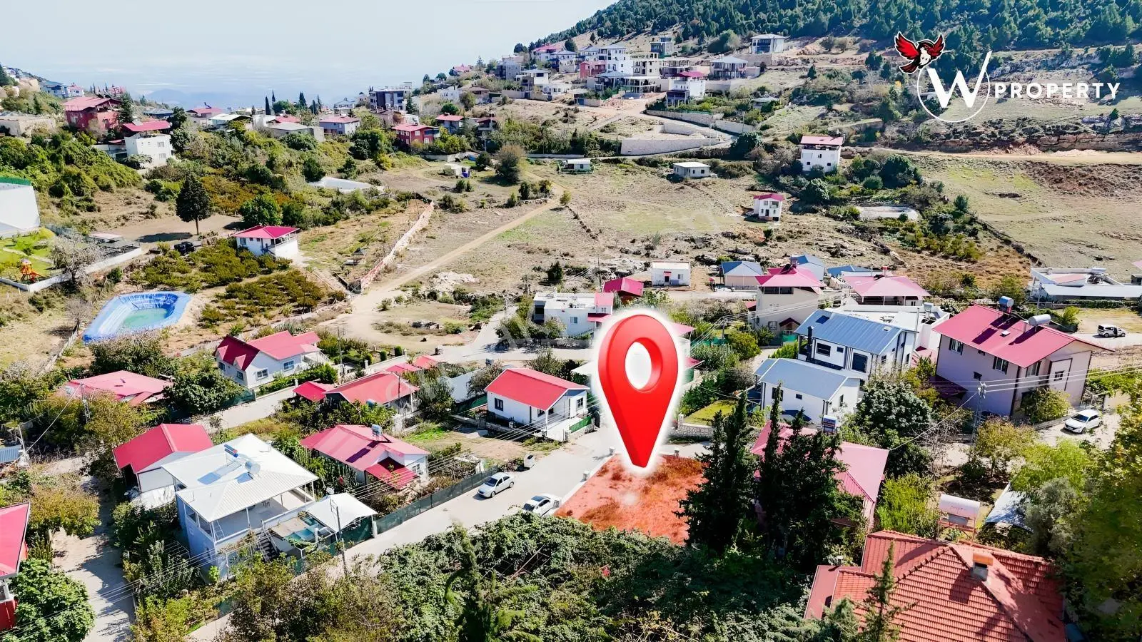 W Property'Den Kepirli'De Taş Duvar İle Çevrili Köşe Parsel