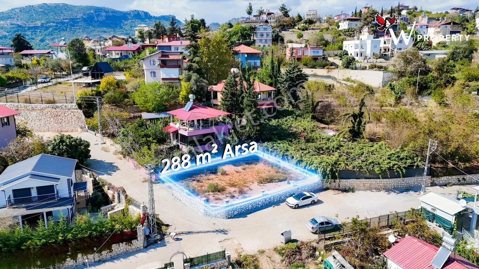 W Property'den Kepirli'de Taş Duvar İle Çevrili Köşe Parsel — fotoğraf 2