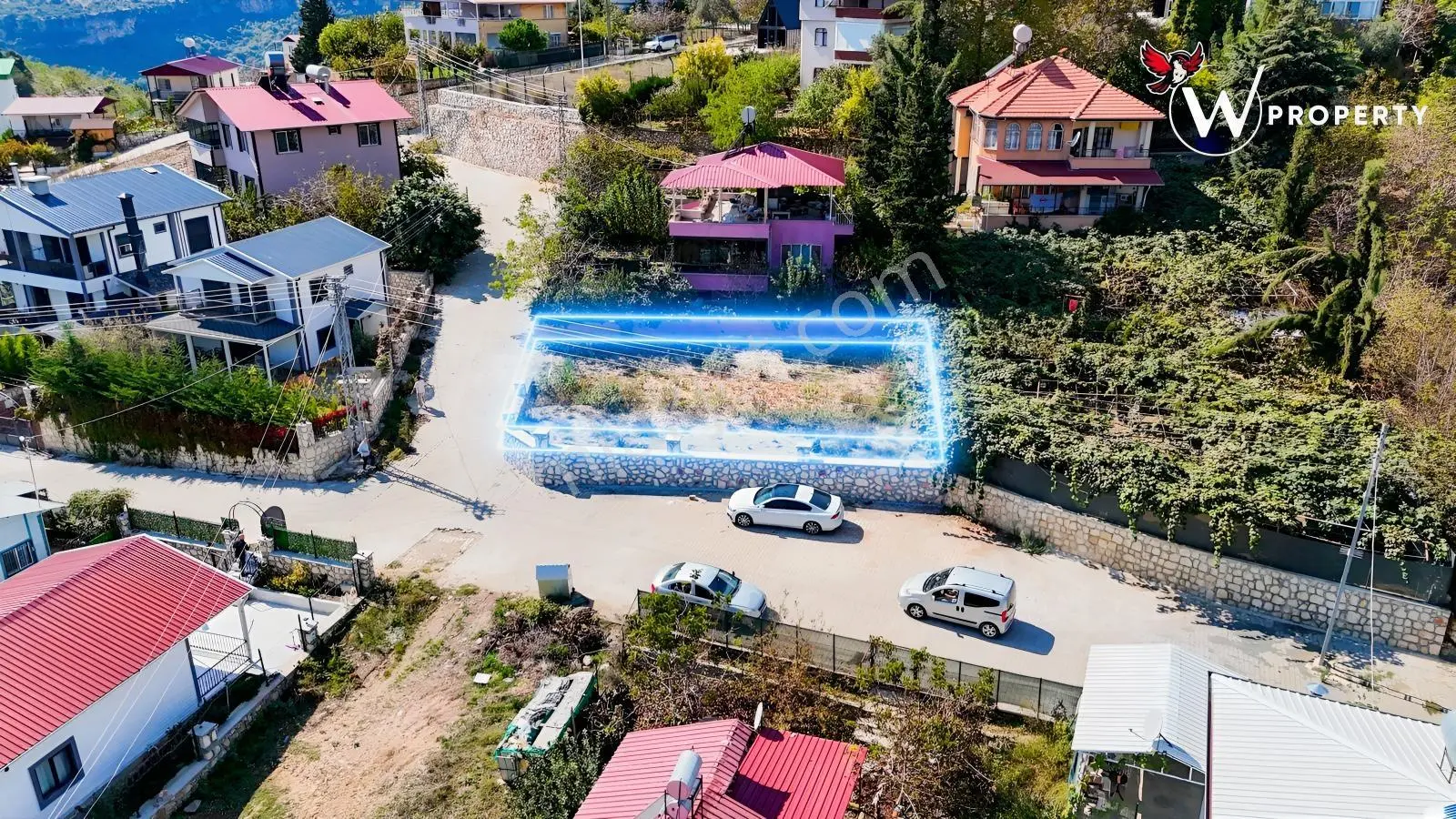 W Property'den Kepirli'de Taş Duvar İle Çevrili Köşe Parsel — fotoğraf 3