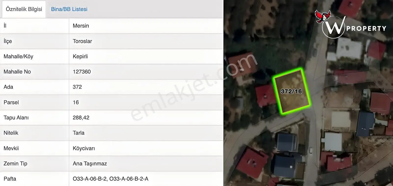 W Property'den Kepirli'de Taş Duvar İle Çevrili Köşe Parsel — fotoğraf 5