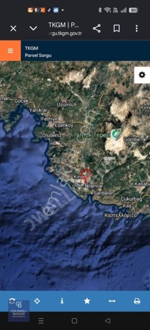 Kaş Kalkan Çavdır Mah'de Tek Tapu Satılık Uygun Fiyat Tarla — fotoğraf 2
