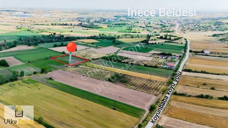 Kırklareli İnece Beldesinde 5950 M2 Satılık Tarla