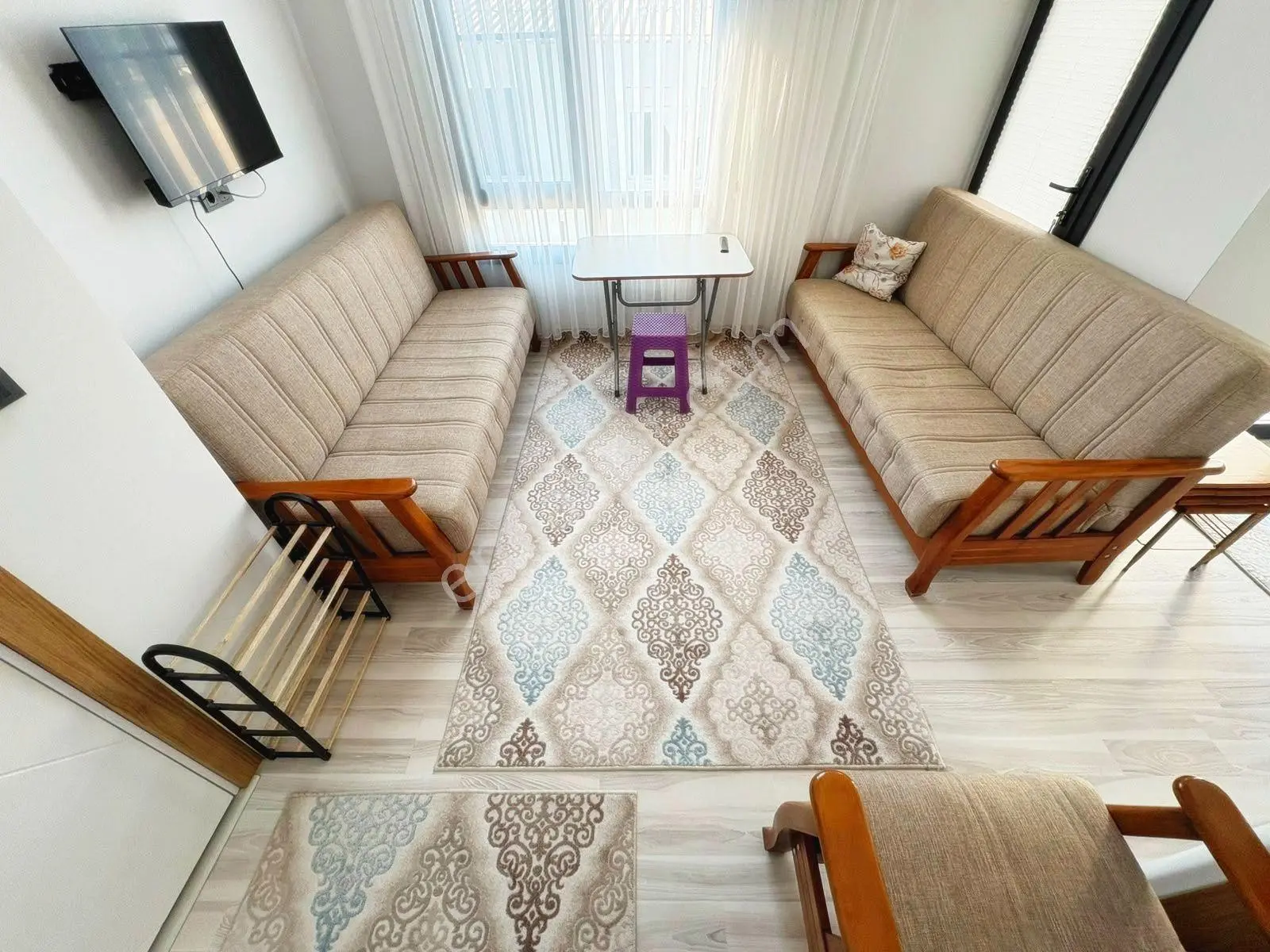 Aktif'ten Zeytinli'de Satılık Eşyalı Ön Cephe Arakat Harika 1+1 Daire — fotoğraf 13