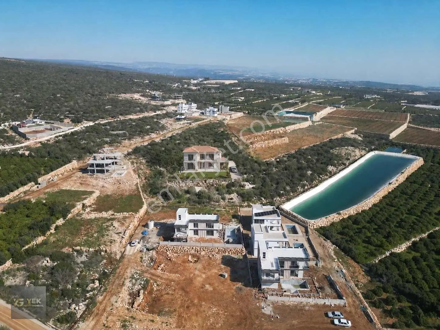 Full Deniz Manzaralı Villa İmarlı Arsa