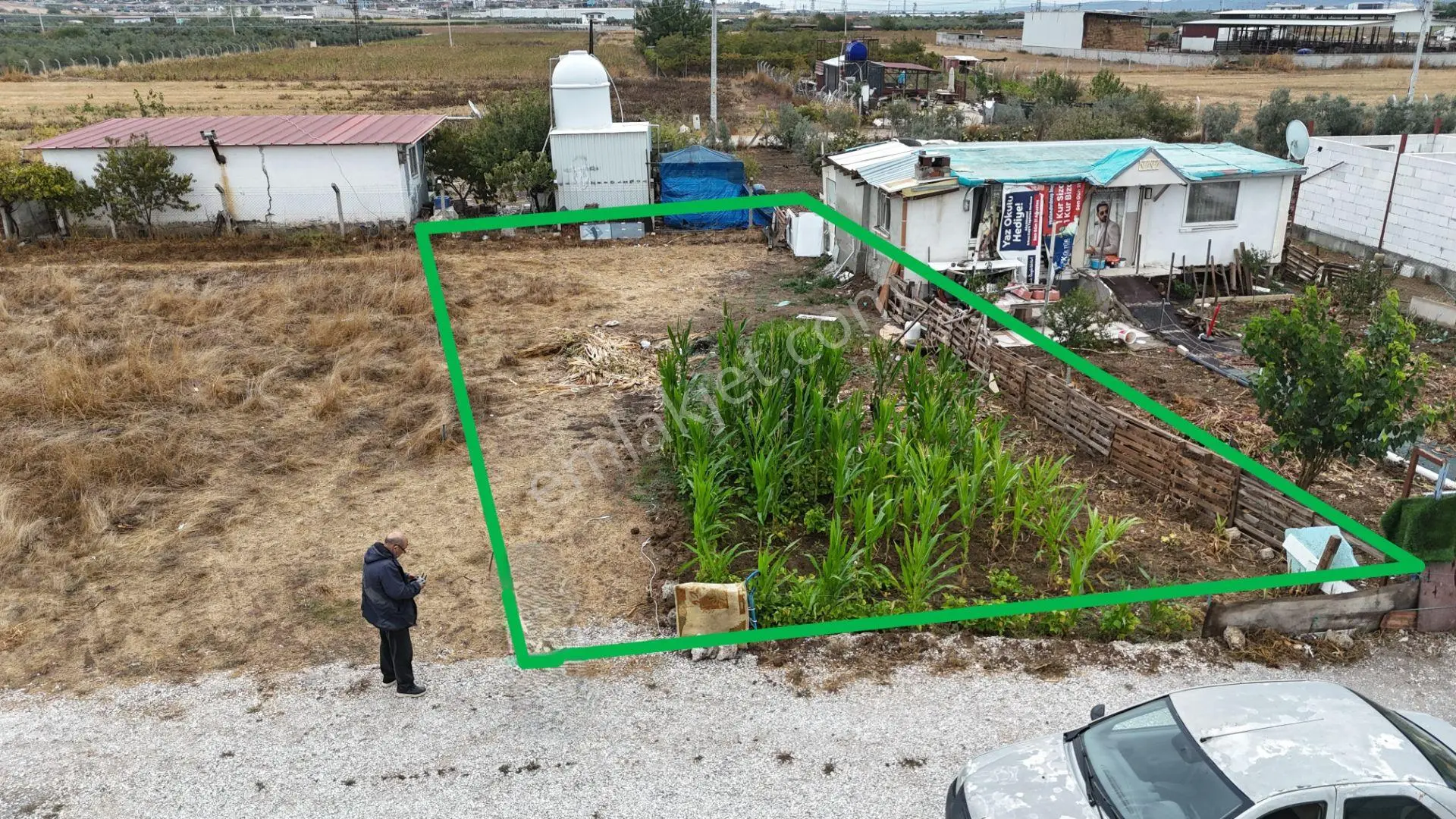 İzmir Menderes Tekelide Elektrik Sulu 250 M2 Koopretif Tapulu Bahçeler — fotoğraf 3